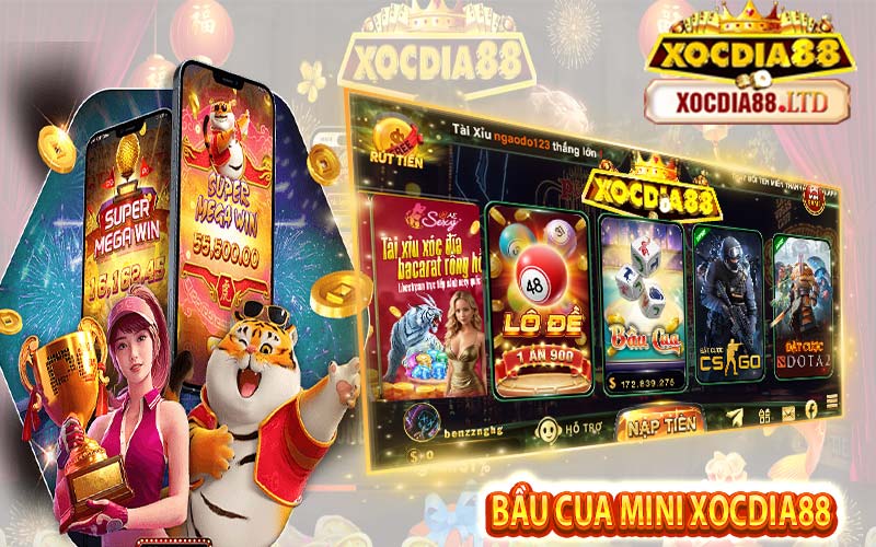 Khám Phá Bầu Cua Mini Xocdia88 Đổi Thưởng Trực Tuyến